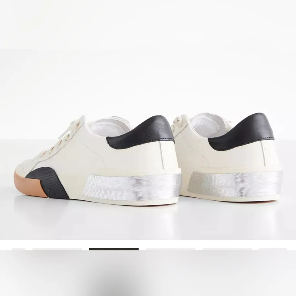 Dolce Vita Zina Leather Court Sneaker - Picture 2 of 6